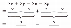 Math in Focus Grade 7 Chapter 3 Lesson 3.3 Answer Key Simplifying Algebraic Expressions 13