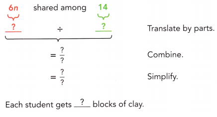 Math in Focus Grade 7 Chapter 3 Lesson 3.6 Answer Key Writing Algebraic Expressions 15