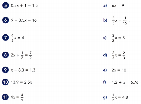 Math in Focus Grade 7 Chapter 4 Lesson 4.1 Answer Key Understanding Equivalent Equations 4