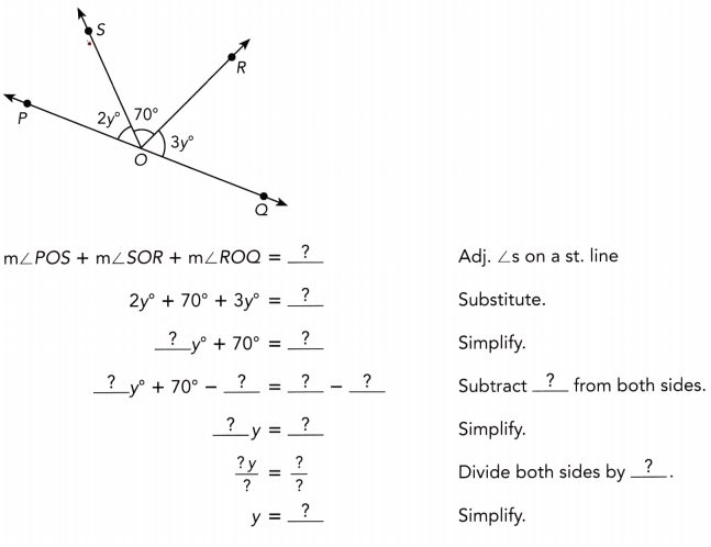 Math in Focus Grade 7 Chapter 6 Lesson 6.1 Answer Key Complementary, Supplementary, and Adjacent Angles 10