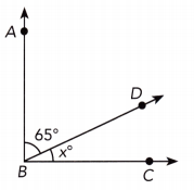 Math in Focus Grade 7 Chapter 6 Lesson 6.1 Answer Key Complementary, Supplementary, and Adjacent Angles 13