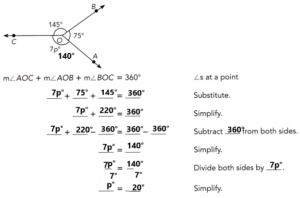 Math in Focus Grade 7 Chapter 6 Lesson 6.2 Answer Key Angles that Share ...