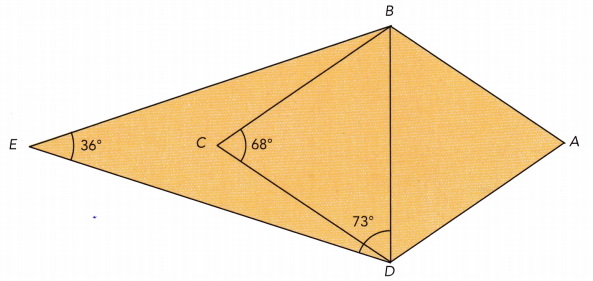 Math in Focus Grade 7 Chapter 6 Lesson 6.4 Answer Key Interior and Exterior Angles 35