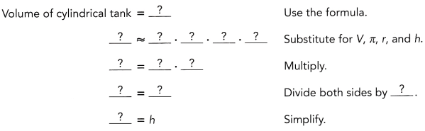 Math in Focus Grade 7 Chapter 8 Lesson 8.2 Answer Key Finding Volume and Surface Area of Cylinders 1