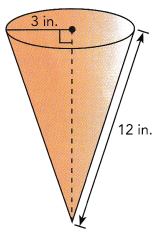 Math in Focus Grade 7 Chapter 8 Lesson 8.3 Answer Key Finding Volume and Surface Area of Pyramids and Cones 14