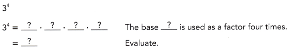 Math in Focus Grade 8 Chapter 1 Lesson 1.1 Answer Key Exponential Notation 5