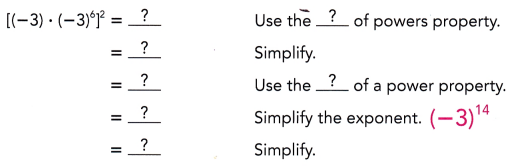 Math in Focus Grade 8 Chapter 1 Lesson 1.3 Answer Key The Power of a Power 4