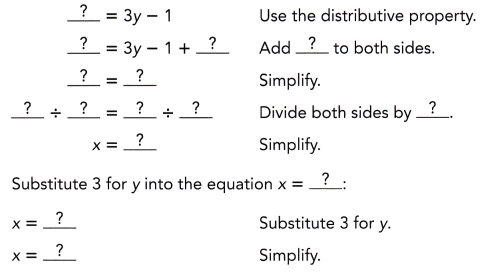 Math in Focus Grade 8 Chapter 3 Lesson 3.4 Answer Key Solving for a Variable in a Two-Variable Linear Equation 1