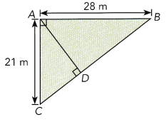 Math in Focus Grade 8 Chapter 7 Lesson 7.1 Answer Key Understanding the Pythagorean Theorem and Plane Figures 34