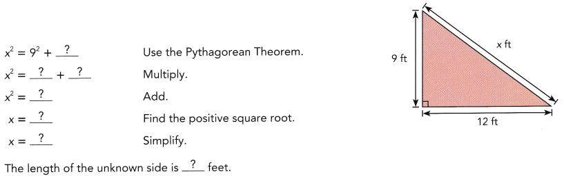 Math in Focus Grade 8 Chapter 7 Lesson 7.1 Answer Key Understanding the Pythagorean Theorem and Plane Figures 4