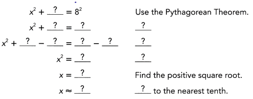 Math in Focus Grade 8 Chapter 7 Lesson 7.3 Answer Key Understanding the Pythagorean Theorem and Solids 2