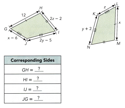 Math in Focus Grade 8 Chapter 9 Lesson 9.1 Answer Key Understanding and Applying Congruent Figures 4