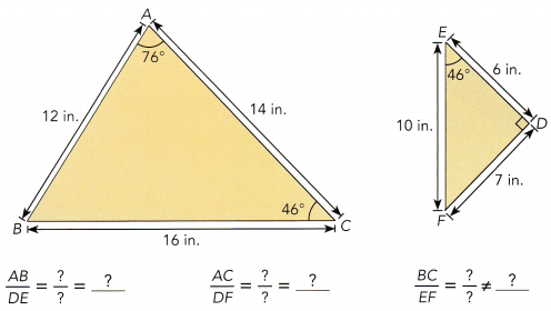 Math in Focus Grade 8 Chapter 9 Lesson 9.2 Answer Key Understanding and Applying Similar Figures 11