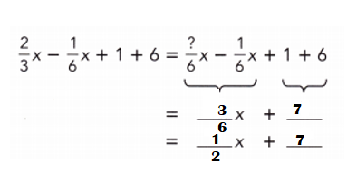 Math-in-Focus-Grade-7-Course-2-A-Chapter-3-Lesson-3.3-Answer-Key-Simplifying-Algebraic-Expressions-Copy and complete to simplify each expression-3