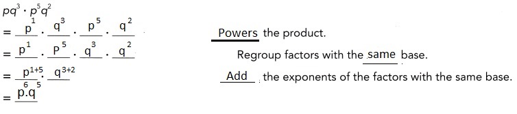 Math in Focus Grade 8 Chapter 1 Lesson 1.2 Answer Key Exponential Notation-2