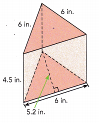 Math in Focus Grade 6 Chapter 12 Lesson 12.2 Answer Key Surface Area of Solids 7