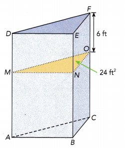 Math in Focus Grade 6 Chapter 12 Lesson 12.3 Answer Key Volume of Prisms 25