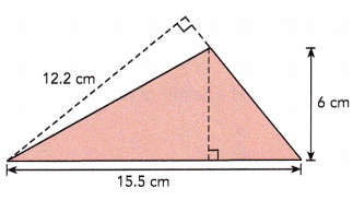 Math in Focus Grade 6 Chapter 8 Lesson 10.1 Answer Key Area of Triangles 22