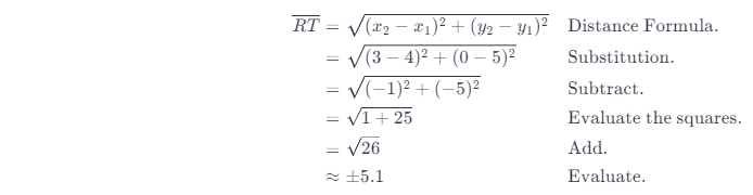 Math in Focus Grade 8 Chapter 7 Lesson 7.2 Answer Key Understanding the Distance Formula A 5